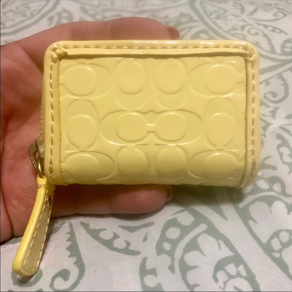 New Without Tags Authentic Coach Contact Lens Case